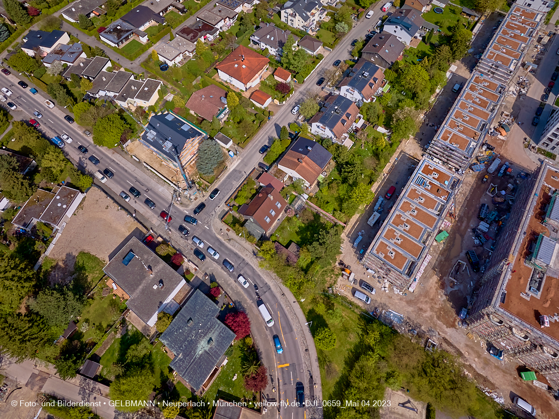 04.05.2023 - Luftbilder vom Haus für Kinder in Neuperlach